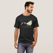 Pianospeler Creatie van Piano T-shirt (Voorkant volledig)