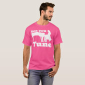 Pianospeler in het theater t-shirt (Voorkant volledig)