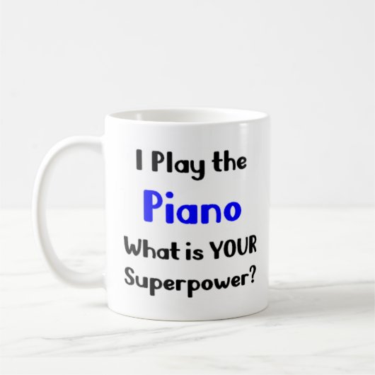 pianospeler koffiemok (Links)