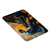 Pianospeler - olieverfschilderij magneet (Rechterzijde)