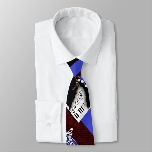 Pianospeler Stropdas (Gebonden)