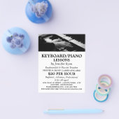 Pianospeler, Toetsenbord, Pianolessen Flyer (Enkel)
