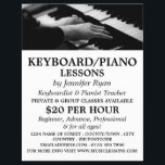 Pianospeler, Toetsenbord, Pianolessen Flyer<br><div class="desc">Pianospeler,  Toetsenbord,  Pianolessen Adverteren flyers door de Visitekaartje Store.</div>