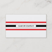 pianostrepen visitekaartje (Achterkant)