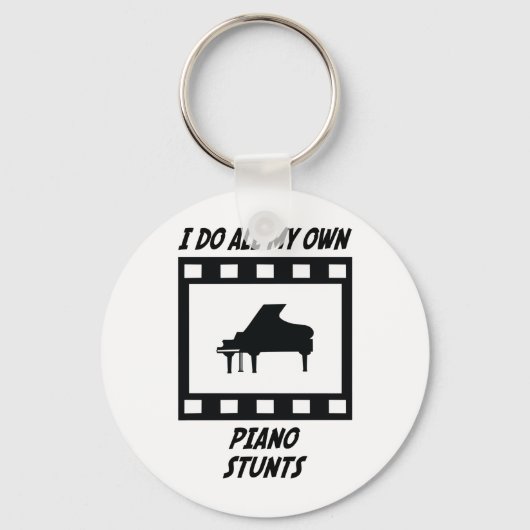 Pianostunts Sleutelhanger (Voorkant)