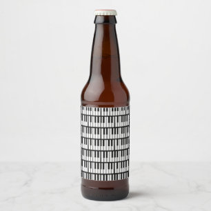 Pianotoetsen Bier Etiket