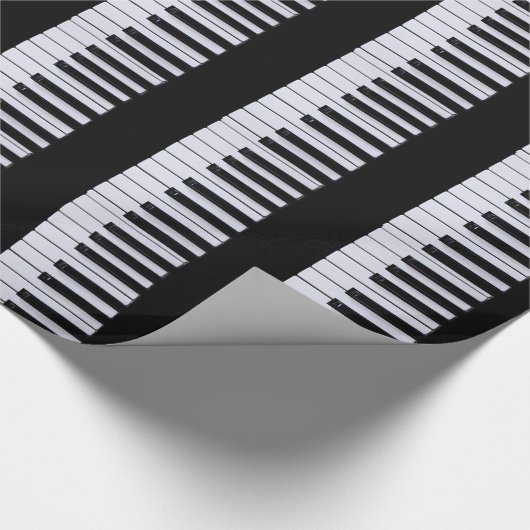 Pianotoetsen Cadeaupapier (Hoek)