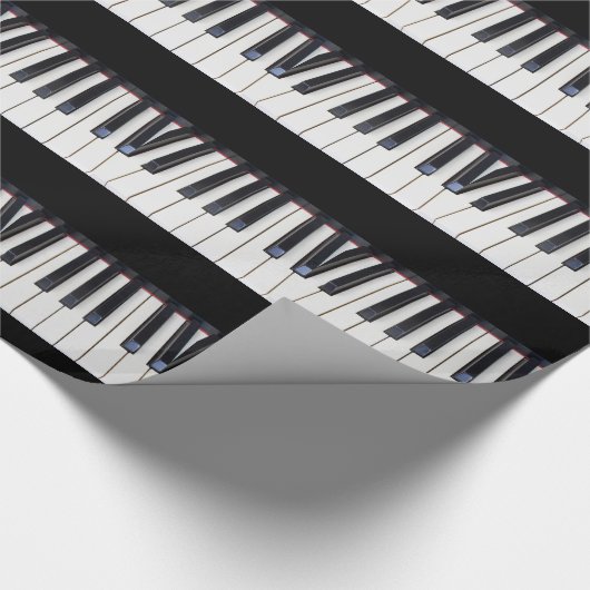 Pianotoetsen Cadeaupapier (Hoek)