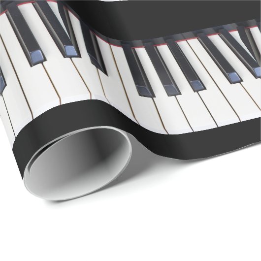 Pianotoetsen Cadeaupapier (Rol Hoek)