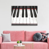 pianotoetsen canvas afdruk (Insitu (Woonkamer))