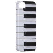Pianotoetsen Case-Mate iPhone Case (Back/Rechts)