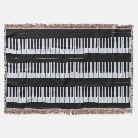 Pianotoetsen Deken (Voorkant)