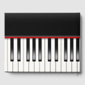 Pianotoetsen Herdenkingsdienst Gastenboek (Achterkant)
