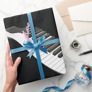 Pianotoetsen inpakpapier