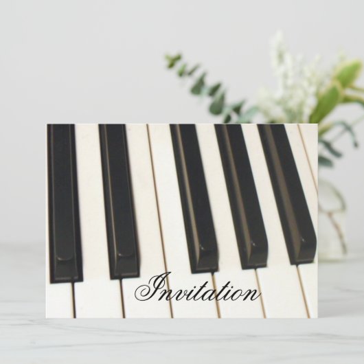 Pianotoetsen_ Kaart (Staand voorkant)