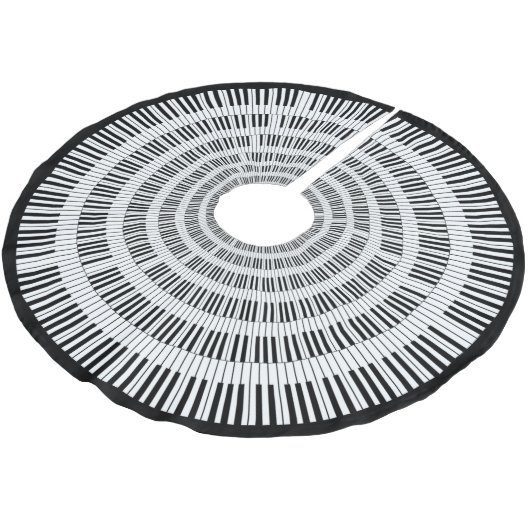 Pianotoetsen Kerstboom Rok (Gekanteld)