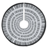 Pianotoetsen Kerstboom Rok (Voorkant)