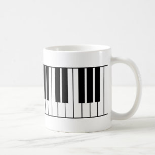 Pianotoetsen Koffiemok