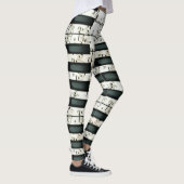 Pianotoetsen leggings (Rechts)