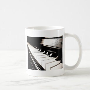 Pianotoetsen Macro Koffiemok