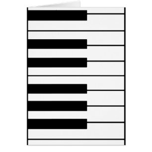 pianotoetsen met muziekthema's