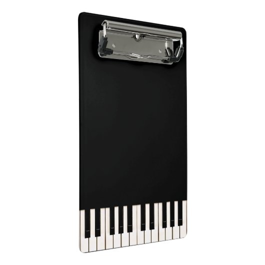 Pianotoetsen Mini Klembord (Schuin)