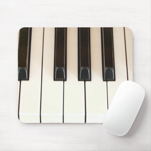 Pianotoetsen Muismat (Met muis)