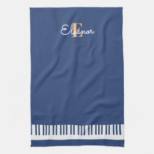 Pianotoetsen Muziekinstrument Monogram Theedoek