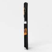 Pianotoetsen Muziektoetsenbord Modern Monogrammed Case-Mate iPhone Case (Achterkant/links)