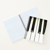 Pianotoetsen Notitieboek (Binnen)