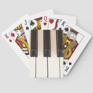 Pianotoetsen Pokerkaarten