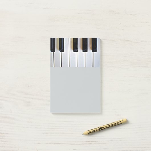 Pianotoetsen Post-it® Notes (Op bureau)