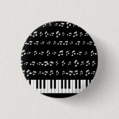 Pianotoetsen Ronde Button 3,2 Cm (Voorkant)