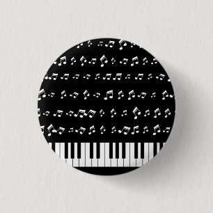 Pianotoetsen Ronde Button 3,2 Cm