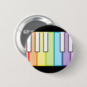 pianotoetsen ronde button 5,7 cm (Voorkant /achterkant)