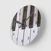 Pianotoetsen Ronde Klok (Hoek)