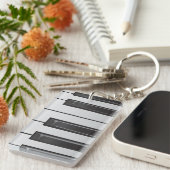 Pianotoetsen, Sleutelhanger met dubbelzijdige rech (Voorkant Rechts)