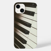 Pianotoetsen - Stijlvolle zwarte en witte foto Case-Mate iPhone Case (Achterkant)