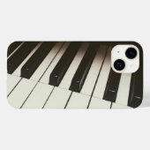 Pianotoetsen - Stijlvolle zwarte en witte foto Case-Mate iPhone Case (Achterkant (horizontaal))