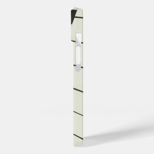 Pianotoetsen - Stijlvolle zwarte en witte foto Case-Mate iPhone Case (Achterkant / Links)