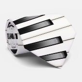 pianotoetsen stropdas (Opgerold)