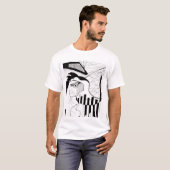 Pianotoetsen T-shirt (Voorkant volledig)