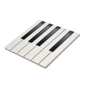 Pianotoetsen Tegeltje (Zijkant)