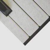 Pianotoetsen Tissuepapier (Detail)