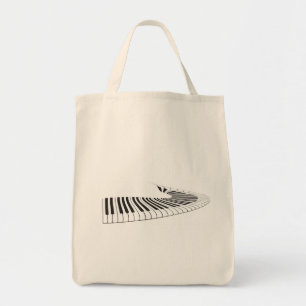 Pianotoetsen Tote Bag