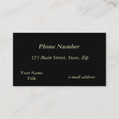 Pianotoetsen Visitekaartje (Achterkant)