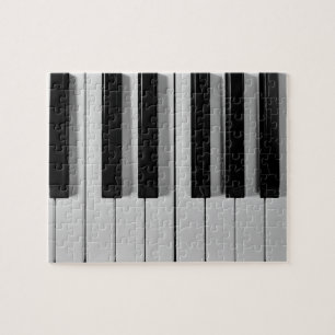 Pianotoetsenbord Aangepast jigzaag Puzzle Legpuzzel