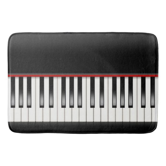 Pianotoetsenbord Badmat (Voorkant)