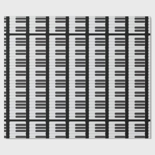 Pianotoetsenbord Cadeaupapier (Vlak)