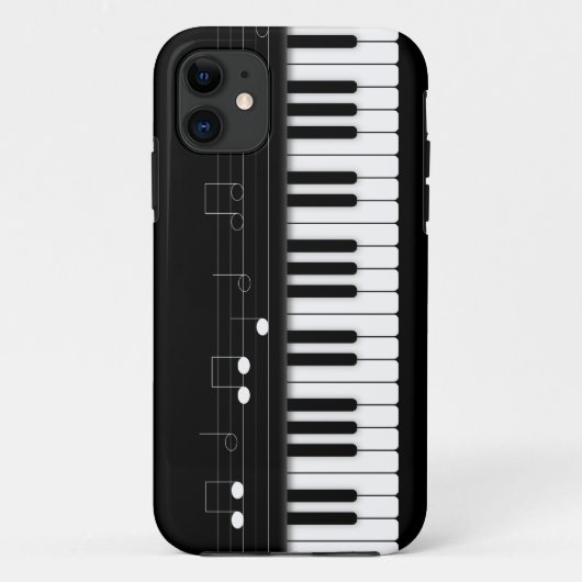 Pianotoetsenbord Case-Mate iPhone Case (Achterkant)